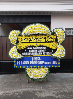 Papan Bunga Duka di Singali
