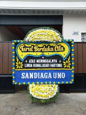 Papan Bunga Duka di Singali